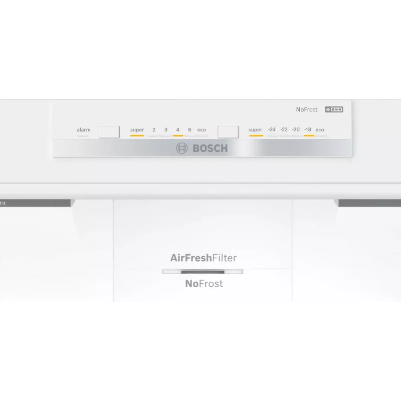 Bosch Serie 4 KGN86VIEA fridge-freezer Freestanding 631 L Stainless steel