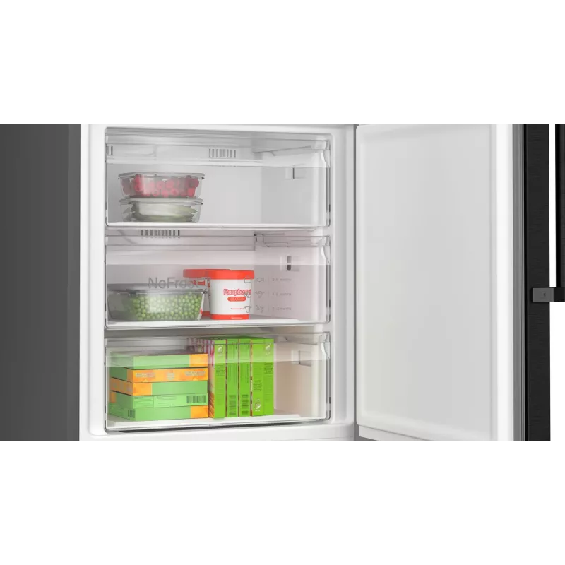 Bosch Serie 4 KGN49VXCT fridge-freezer Freestanding 440 L Stainless steel