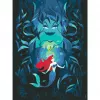 Ravensburger Painting Set CreArt Disney Ariel and Ursula 23732 — paint kit for kids with pre-printed motif