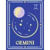 Paint-by-number kit Ravensburger CreArt Gemini zodiac sign — painting set by Ravensburger (model 23742)