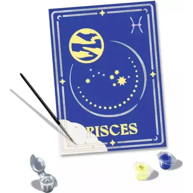 Ravensburger painting kit CreArt — Zodiac sign Pisces (23735)