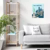 Painting kit Ravensburger CreArt — Colorful New York City (paint-by-number set)
