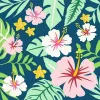Painting kit Ravensburger CreArt – Exotic Plants (model 23729) paint-by-number set