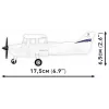 Construction Toy Cobi Cessna 172 Skyhawk White building set