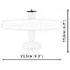 Construction Toy Cobi Cessna 172 Skyhawk White building set
