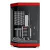 PC Case HYTE Y70 Midi Tower Black, Red