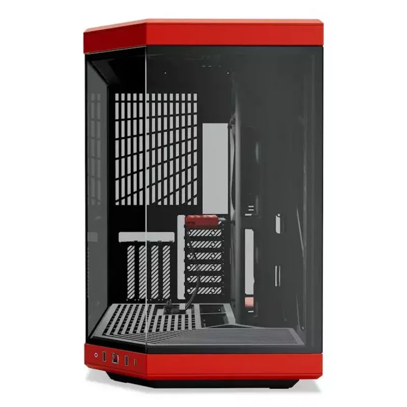 PC Case HYTE Y70 Midi Tower Black, Red