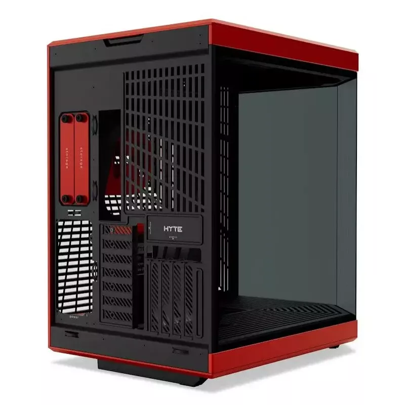PC Case HYTE Y70 Midi Tower Black, Red