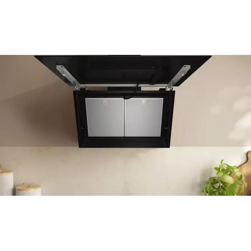 Neff D88IAN2S0 cooker hood Wall-mounted Black 915 m³/h
