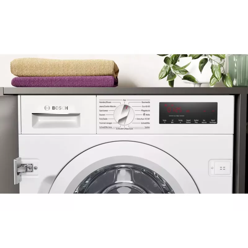 Bosch Serie 8 WIW28443 washing machine Front-load 8 kg 1400 RPM White