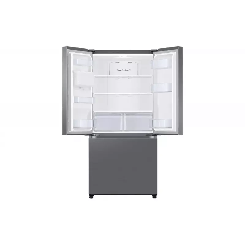 Side-by-side refrigerator Samsung RF50C530ES9 Freestanding French door Stainless steel 495 L, Fridge 330 L / Freezer 165 L