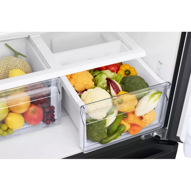 Samsung RF50C530EB1 side-by-side refrigerator Freestanding Anthracite