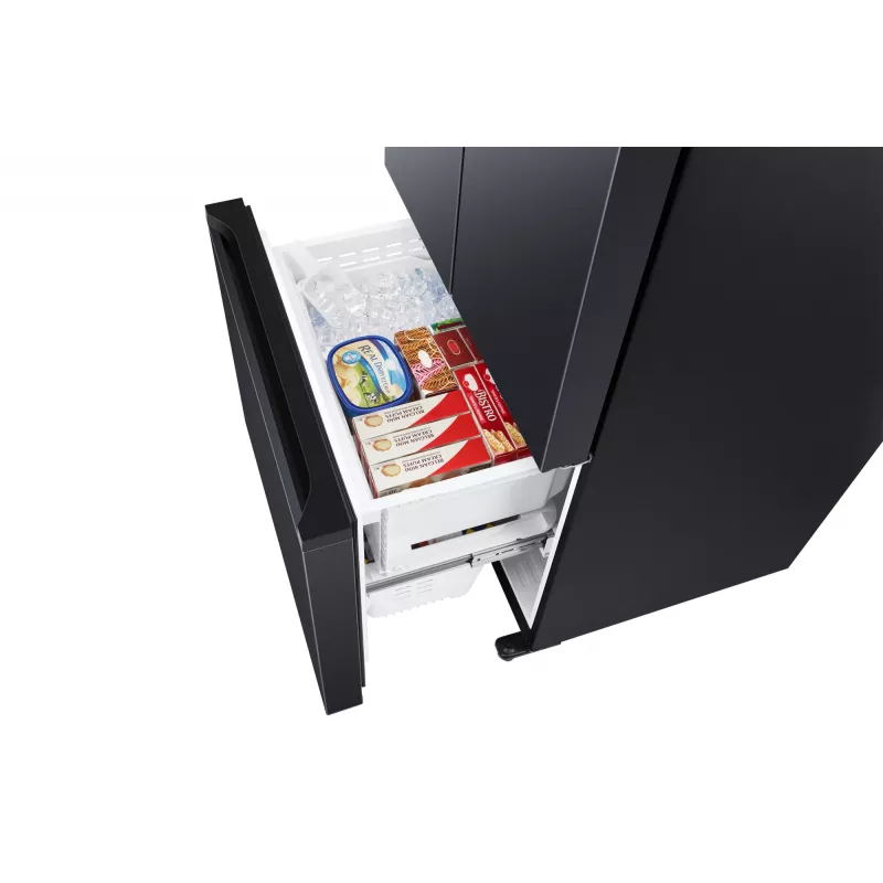 Samsung RF50C530EB1 side-by-side refrigerator Freestanding Anthracite