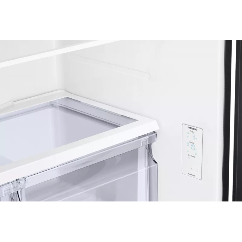 Samsung RF50C530EB1 side-by-side refrigerator Freestanding Anthracite