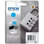 Cartridge Epson Padlock Singlepack Cyan 35XL DURABrite Ultra Ink