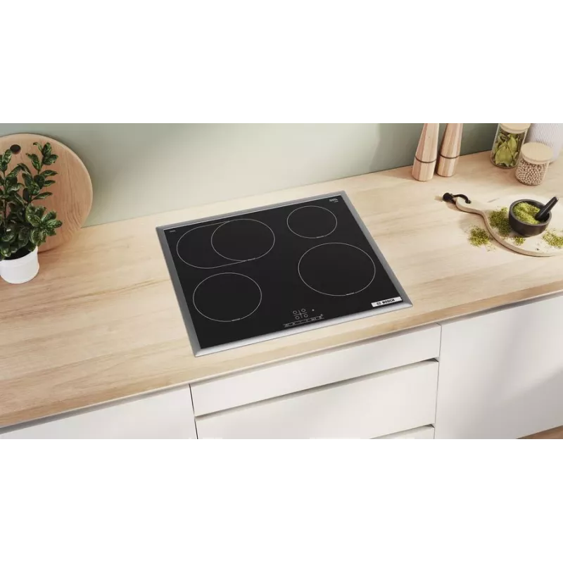 Bosch Serie 4 PIF64RBB5E hob Black Built-in 60 cm Zone induction hob 4 zone(s)