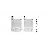 FRACTAL DESIGN SSD Bracket Kit - Type B White Dual Pack