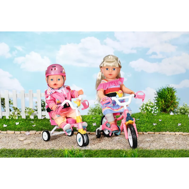 BABY born Trike Doll bike set
