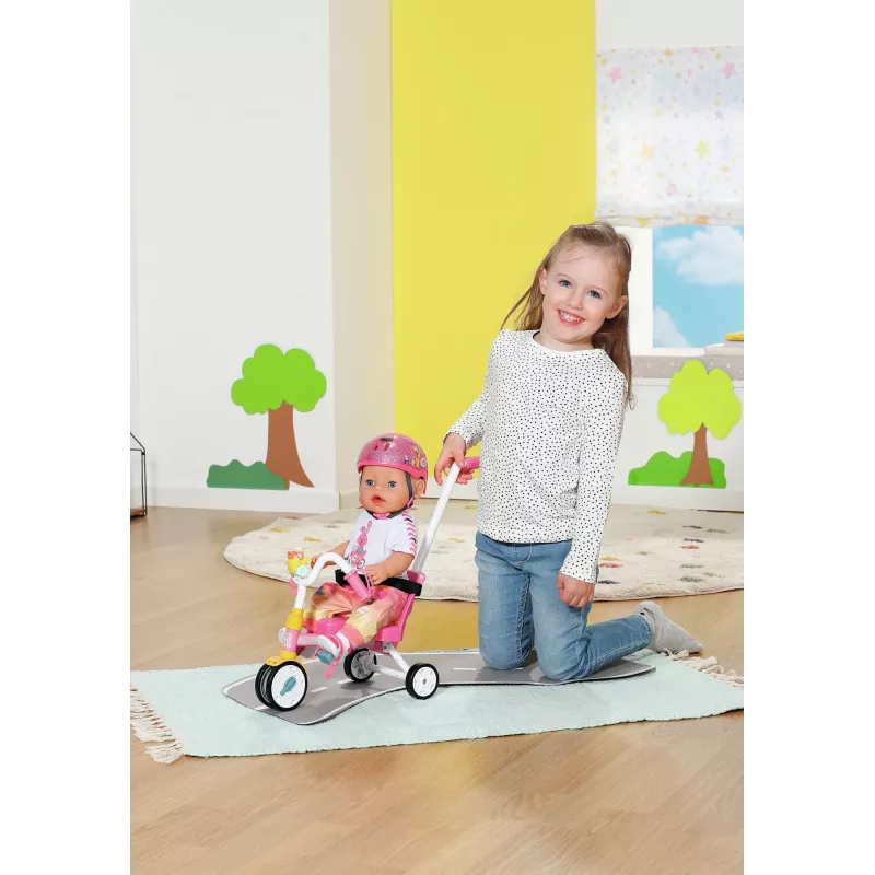 BABY born Trike Doll bike set