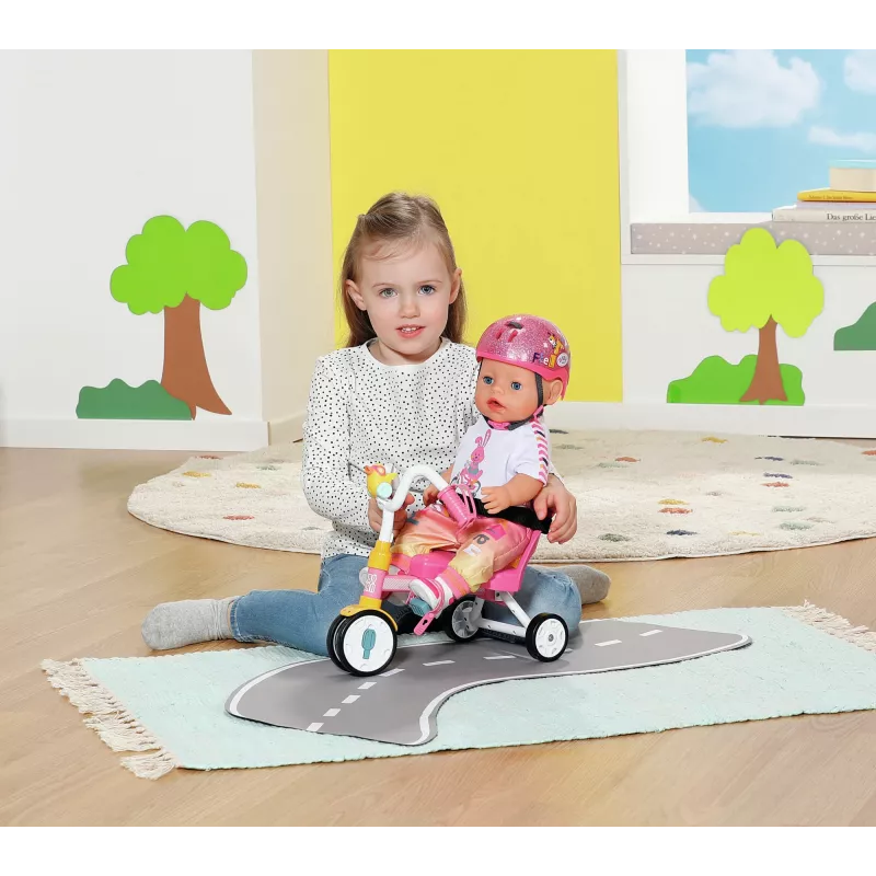 BABY born Trike Doll bike set