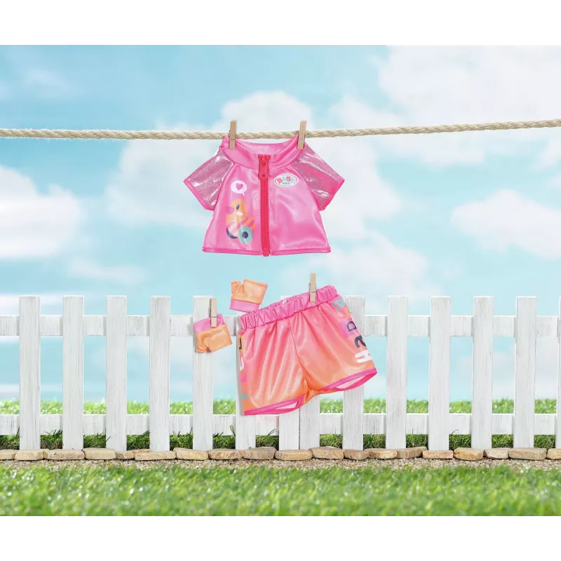 BABY born Bike Outfit 43cm Doll clothes set