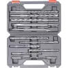 SDS-Plus Drill/Chisel Set Einhell 12pc Rotary Hammer 10 Drill Bits