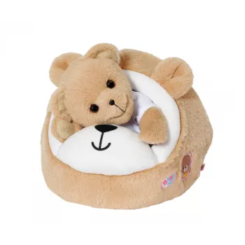 Soft toy bear cave ZAPF creation BABY born — plush play accessory for dolls