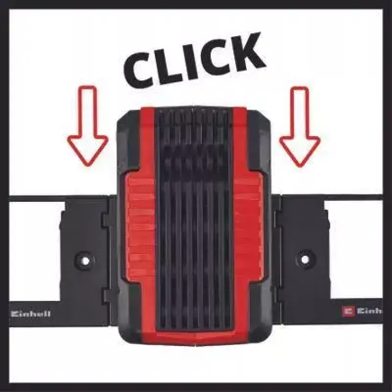 Battery Mounting Gadget Einhell PXC Black Compatibility with Power X-Change Batteries