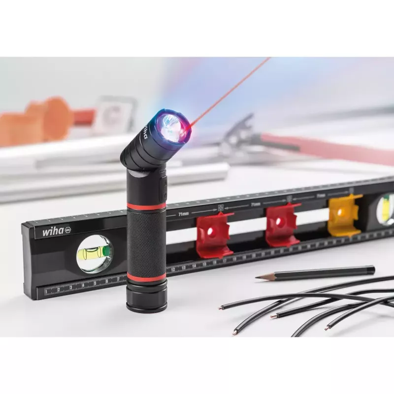 Hand flashlight Wiha 41286 Black