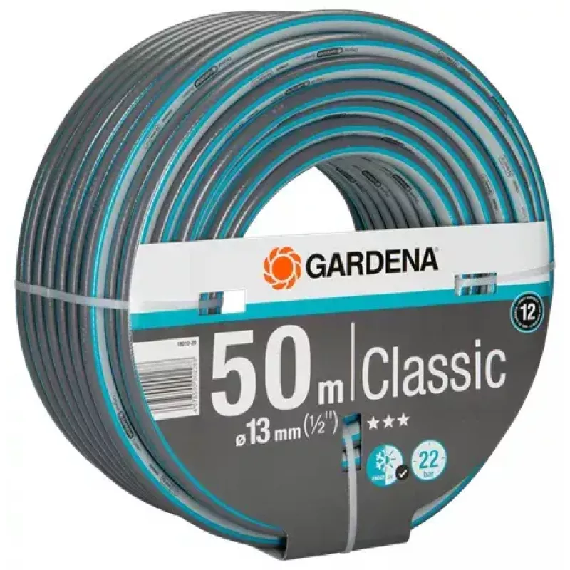Garden hose Gardena 18010-20 50 m Above ground PVC Grey Turquoise