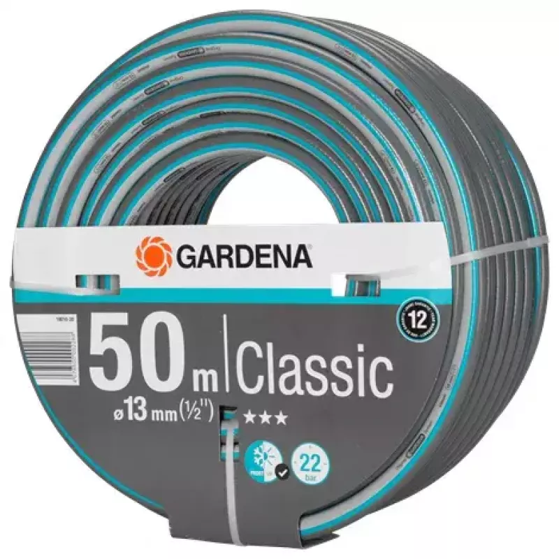 Garden hose Gardena 18010-20 50 m Above ground PVC Grey Turquoise