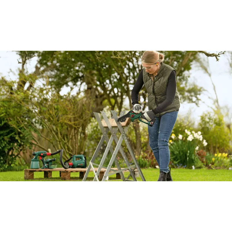 Bosch EasyChain 18V-15-7 Black, Green