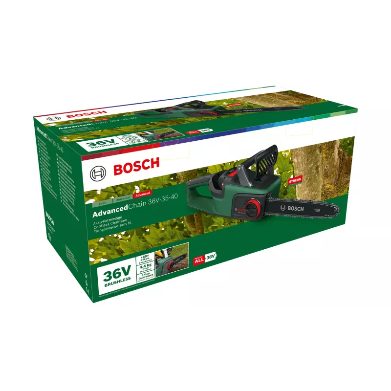 Bosch AdvancedChain 36V-35-40 Black, Green