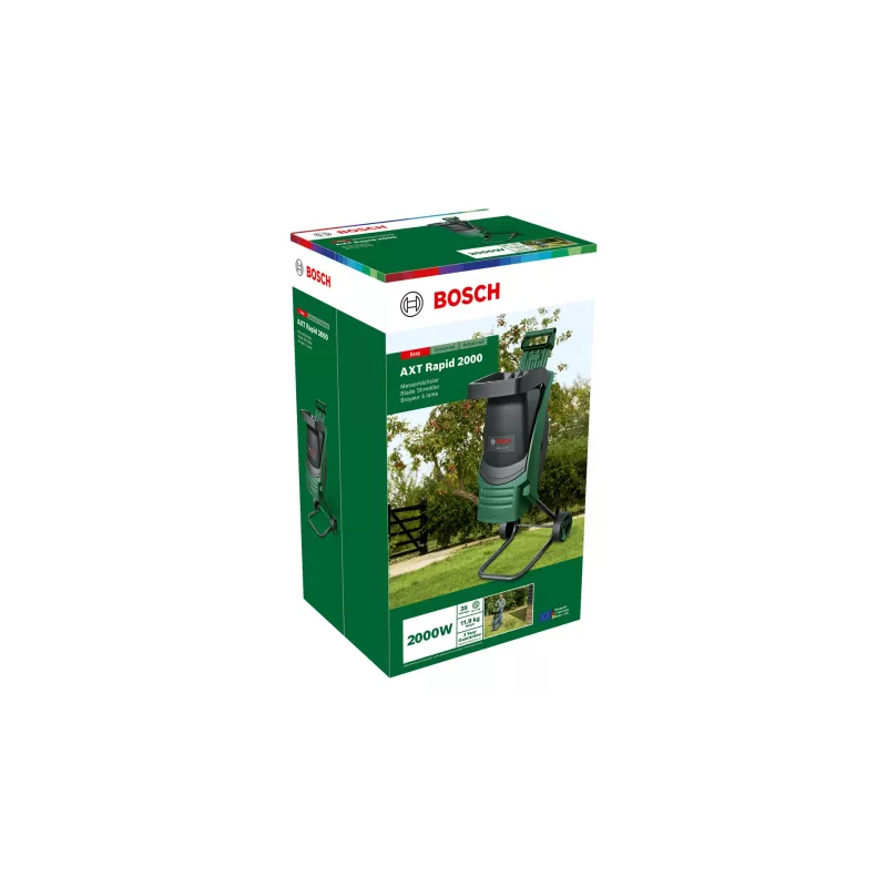 Bosch AXT RAPID 2000 garden shredder 2000 W Blade