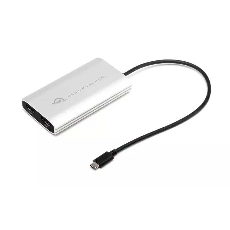 USB graphics adapter OWC CADPDL2HDMI 3840 x 2160 pixels Silver