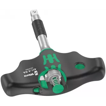 Ratchet Wrench Wera 05023460001 1/4 inch Drive Black Green