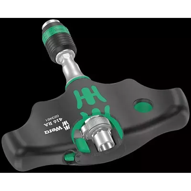 Ratchet Wrench Wera 05023461001 1/4 inch Drive Black Green