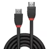 Lindy 1m High Speed HDMI Cable, Black Line, 1 m, HDMI Type A (Standard), HDMI Type A (Standard), 4096 x 2160 pixels, 18 Gbit/s, Black