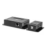 Lindy 50m 4 Port USB 2.0 Cat.6 Extender, Network transmitter & receiver, 50 m, 480 Mbit/s, Cat5, Cat5e, Cat6, NS1021, Phosphor bronze
