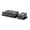 Lindy 50m 4 Port USB 2.0 Cat.6 Extender, Network transmitter & receiver, 50 m, 480 Mbit/s, Cat5, Cat5e, Cat6, NS1021, Phosphor bronze