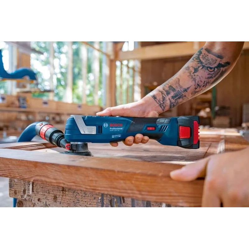 Multifunction Cordless Multi-Cutter Bosch GOP 18V-34 — 18 V oscillating tool, battery-powered