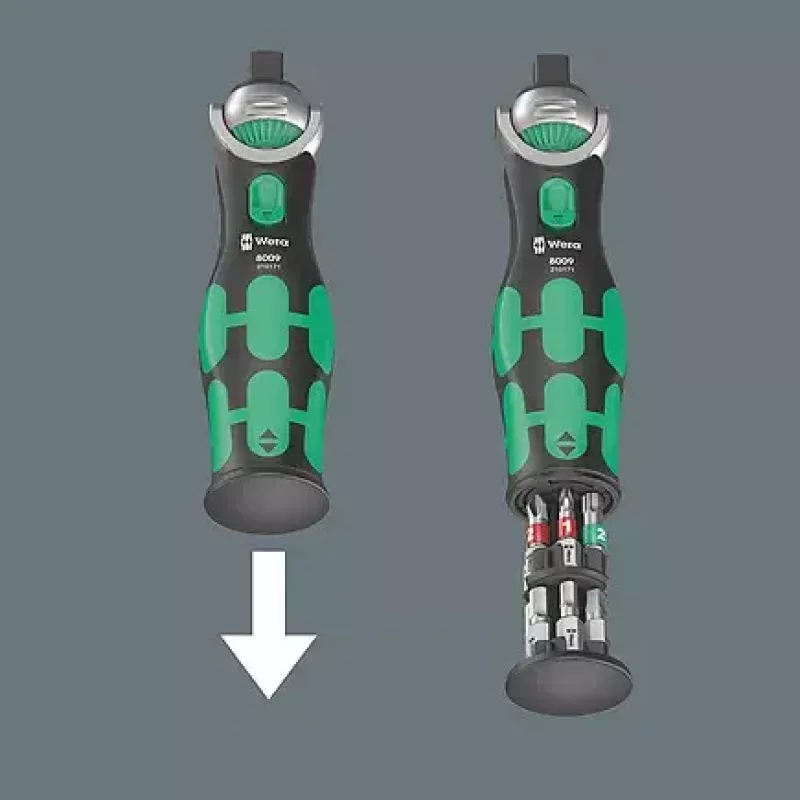 Wrench Ratchet Wera 05004283001 18 pcs Black Green