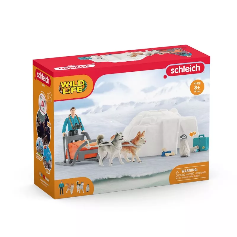 Zoo Schleich WILD LIFE Antarctic Expedition Multicolour 42558