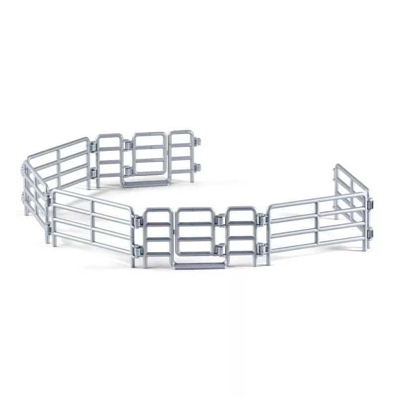 schleich Corral Fence, Toy figure fence, 3 yr(s), Farm, Farm animals / farm toys, Stainless steel, 1 pc(s)