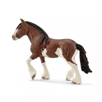 schleich FARM WORLD Clydesdale mare, 3 yr(s), Farm animals / farm toys, Horses, Multicolour, Plastic, 1 pc(s)