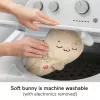 Fisher-Price Soothe & Settle Bunny Plush Baby Toy & Customizable Sound Machine with Motion