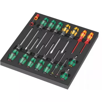 Manual screwdriver Set Wera 05150101001 Width 344 mm Length 392 mm