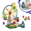 MEGA Pokémon Ferris Wheel Fun Building Toy Kit, with 4 Action Figures (393 Pieces) for Kids