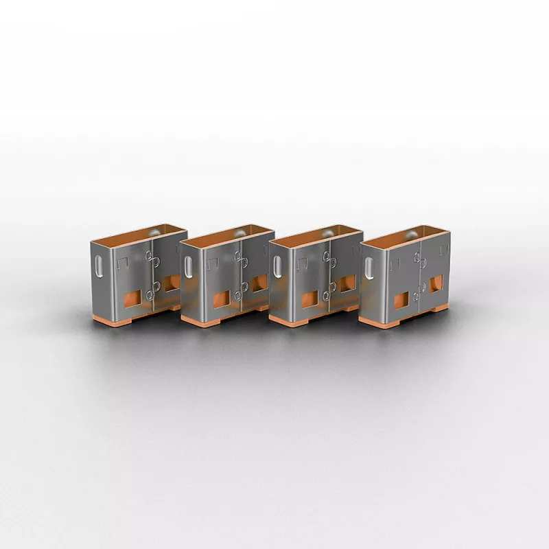 Port blocker Lindy USB Port Blocker Pack of 4 Colour Code Orange