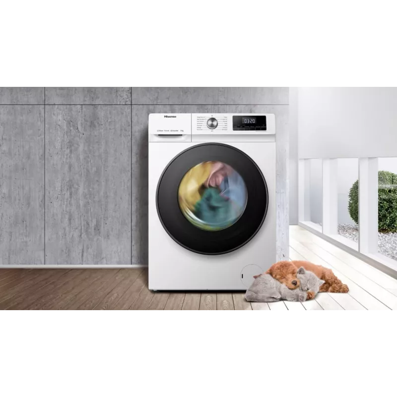 Hisense WFQA7014EVJM washing machine Front-load 7 kg 1310 RPM White